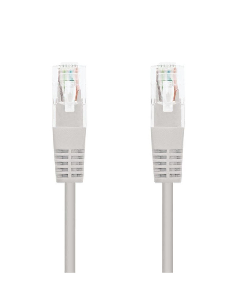 Cable de Red RJ45 UTP Nanocable 10.20.0425 Cat.6/ 25m/ Gris