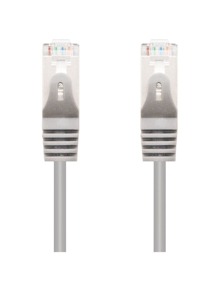 Cable de Red RJ45 FTP Nanocable 10.20.0801/ Cat.6/ 1m/ Gris