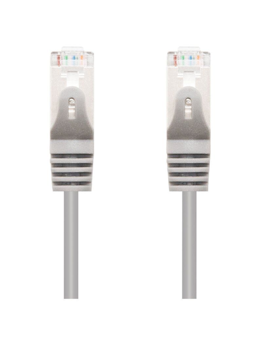 Cable de Red RJ45 FTP Nanocable 10.20.0801/ Cat.6/ 1m/ Gris