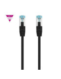 Cable de Red RJ45 SFTP Nanocable 10.20.1700-BK Cat.7/ 50cm/ Negro