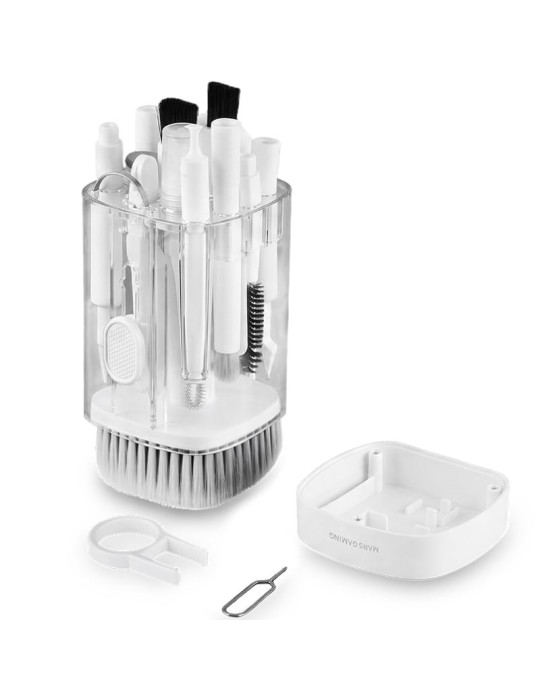 Kit de Limpieza Mars Gaming MAKIT/ 21 en 1/ Blanco