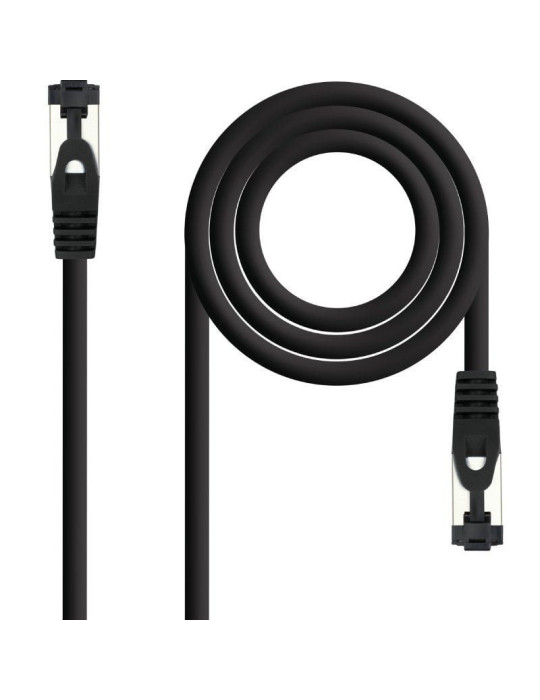 Cable de Red RJ45 SSTP Nanocable 10.20.2000-BK Cat.8.1/ 50cm/ Negro
