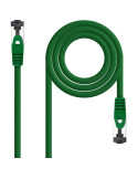 Cable de Red RJ45 SSTP Nanocable 10.20.2001-GR Cat.8.1/ 1m/ Verde