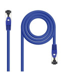 Cable de Red RJ45 SSTP Nanocable 10.20.2002-BL Cat.8.1/ 2m/ Azul