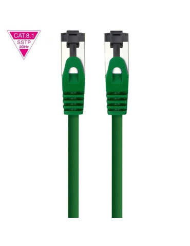 Cable de Red RJ45 SSTP Nanocable 10.20.2002-GR Cat.8.1/ 2m/ Verde 2