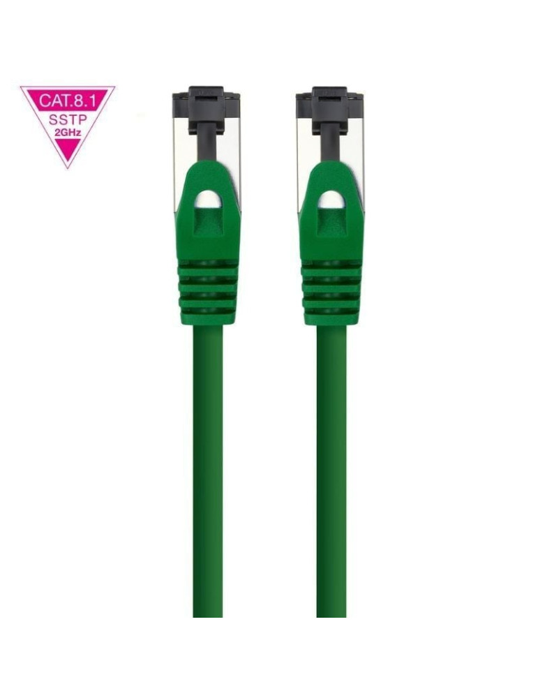 Cable de Red RJ45 SSTP Nanocable 10.20.2002-GR Cat.8.1/ 2m/ Verde