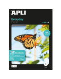 Papel Fotográfico Apli Everyday 11475/ DIN A4/ 180g/ 100 Hojas/ Brillante