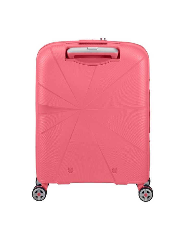 Maleta de Cabina American Tourister Starvibe Spinner 55cm/ 55x40x20cm/ 4 Ruedas/ Coral