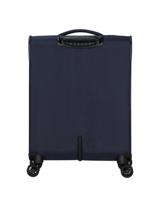 Maleta de Cabina American Tourister SummerRide Spinner 55cm/ 55x40x23cm/ 4 Ruedas/ Azul Marino