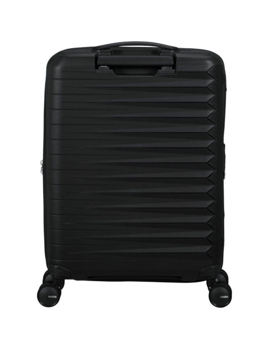 Maleta de Cabina American Tourister FastForward Spinner Expansible 55cm/ 55x40x23cm/ 4 Ruedas/ Negro