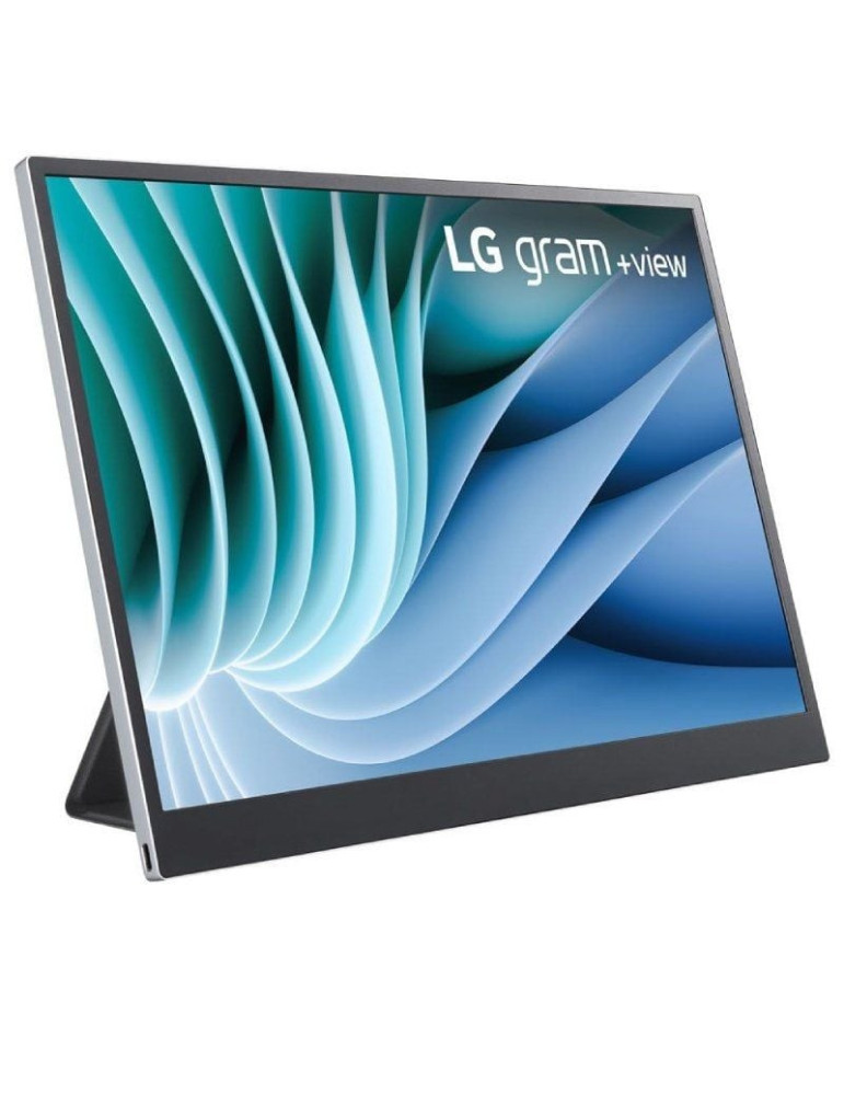 Monitor Portátil LG Gram +view 16MR70 16"/ WQXGA/ Negro y Plata