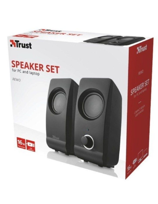Altavoces Trust Remo/ 16W/ 2.0
