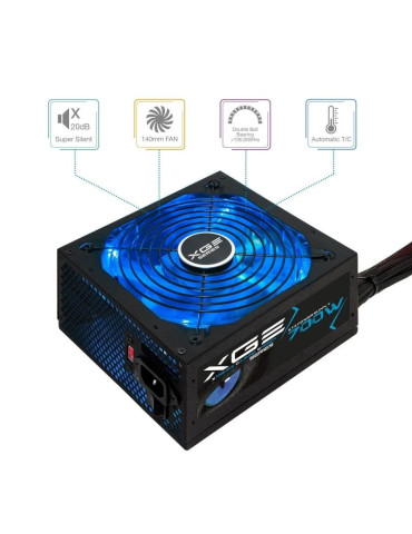 Fuente de Alimentación  TooQ TQXGEII-700SAP/ 700W/ Ventilador 14cm/ 80 Plus Bronze 2
