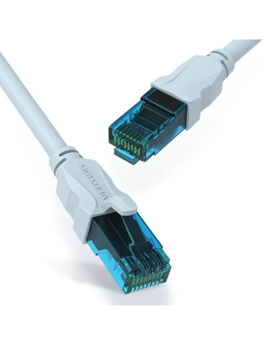 Cable de Red RJ45 UTP Vention VAP-A10-S500 Cat.5e/ 5m/ Azul y Negro
