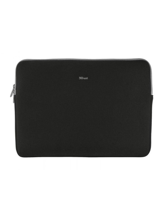 Funda Trust Primo Soft Sleeve para Portátiles hasta 13.3"/ Negra