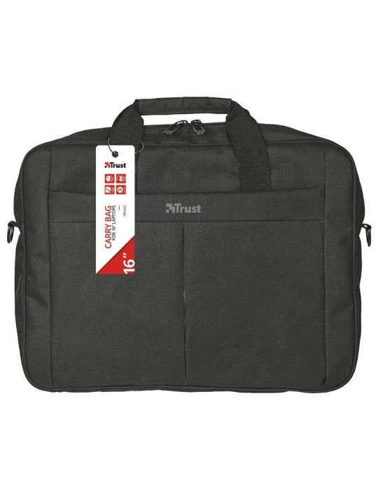 Maletín Trust Primo para Portátiles hasta 16"/ Negro