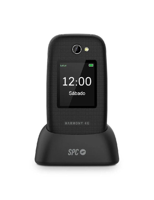 Teléfono Móvil SPC Harmony 4G para Personas Mayores/ Negro