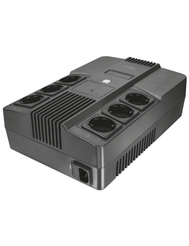 SAI Línea Interactiva Trust Maxxon/ 800VA/ 6 Salidas/ Formato Bloque