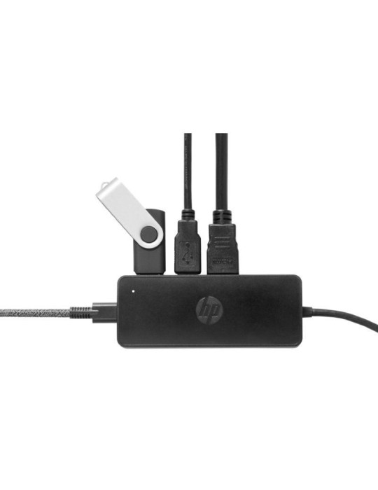 Docking USB 3.0 Tipo-C HP USB-C Travel G2/ 2xUSB/ 1xHDMI 4K/ 1xVGA/ Negro