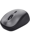 Ratón Mini Inalámbrico Trust Yvi+ Silent/ Hasta 1600 DPI/ Negro