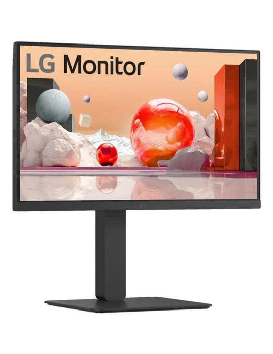 Monitor Profesional LG 24BA750-B 23.8"/ Full HD/ Multimedia/ Negro