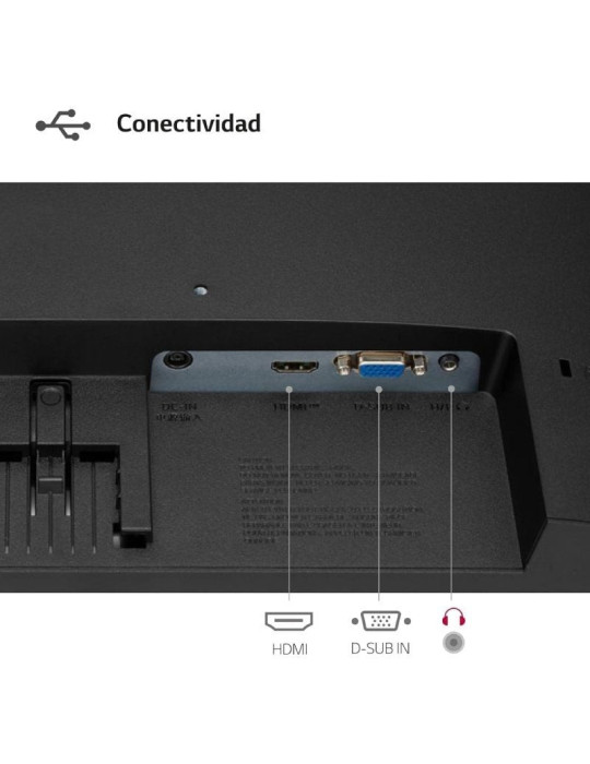 Monitor LG 24MR400-B 23.8"/ Full HD/ Negro