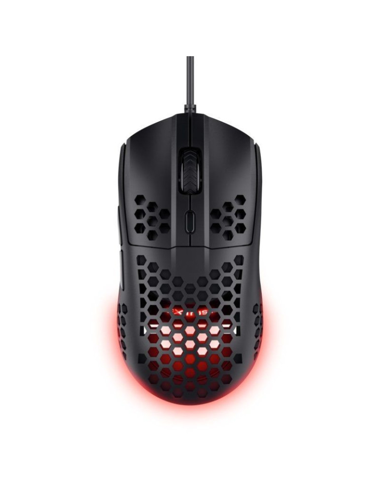 Ratón Gaming Trust Gaming GXT 929 Helox/ Hasta 6400 DPI/ Negro
