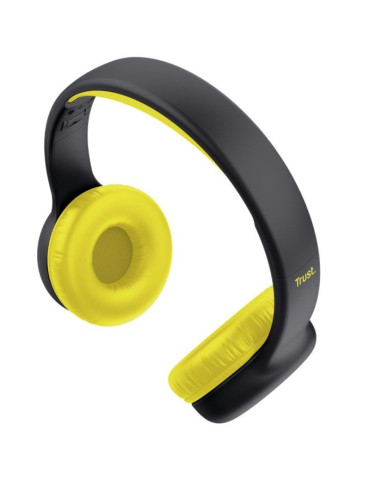 Auriculares Infantiles Trust Nouna Kids/ con Micrófono/ Negros 2