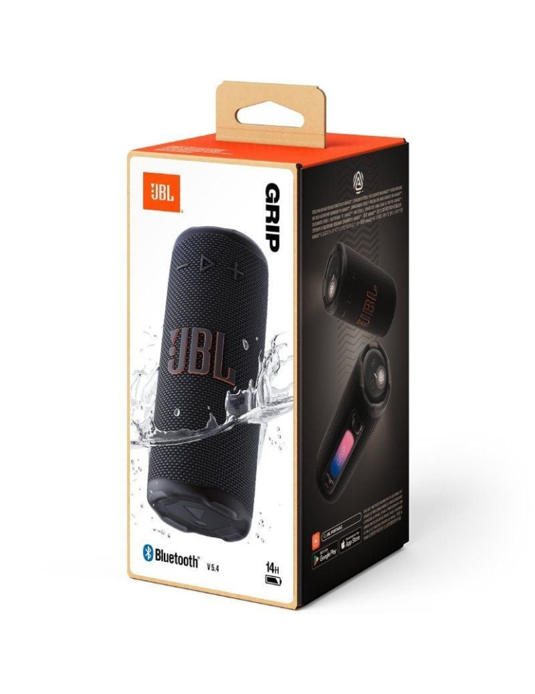 Altavoz con Bluetooth JBL Grip/ 16W/ 1.0/ Negro