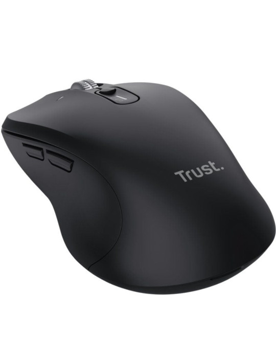 Ratón Ergonómico Inalámbrico Trust Ferro/ Hasta 3200 DPI
