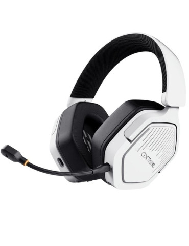 Auriculares Gaming Inalámbricos con Micrófono Trust Gaming GXT 493PS Carus PS5/ Jack 3.5/ Bluetooth/ Blancos
