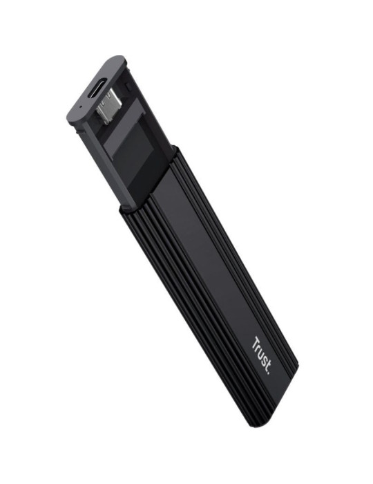 Caja Externa para Disco SSD M.2 Trust 25806/ USB 3.2 Gen2/ Sin tornillos