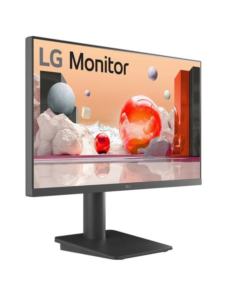 Monitor LG 25MS550-B 24.5"/ Full HD/ Multimedia/ Regulable en altura/ Negro