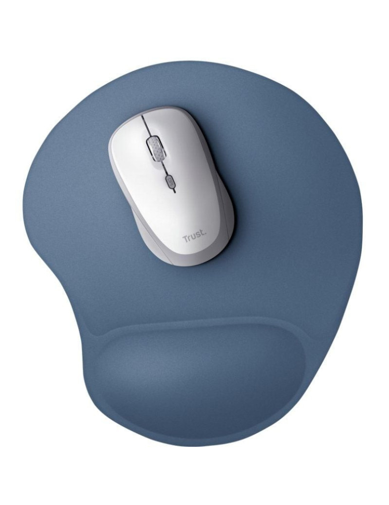 Alfombrilla Ergonómica Trust BigFoot Pad/ 16 x 205 x 236mm/ Azul Turquesa