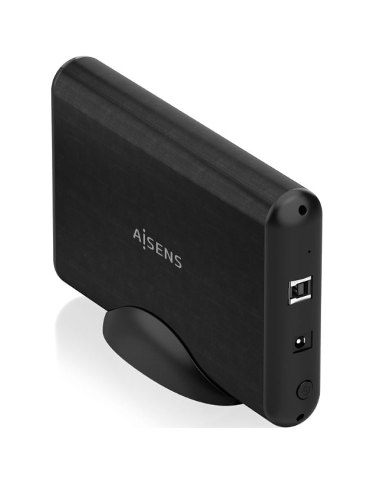 Caja Externa para Disco Duro de 3.5" Aisens ASE-3533B/ USB 3.1