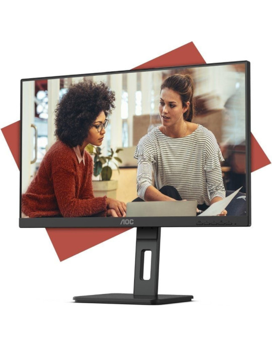 Monitor Profesional AOC 27E3QAF 27"/ Full HD/ Multimedia/ Regulable en altura/ Negro