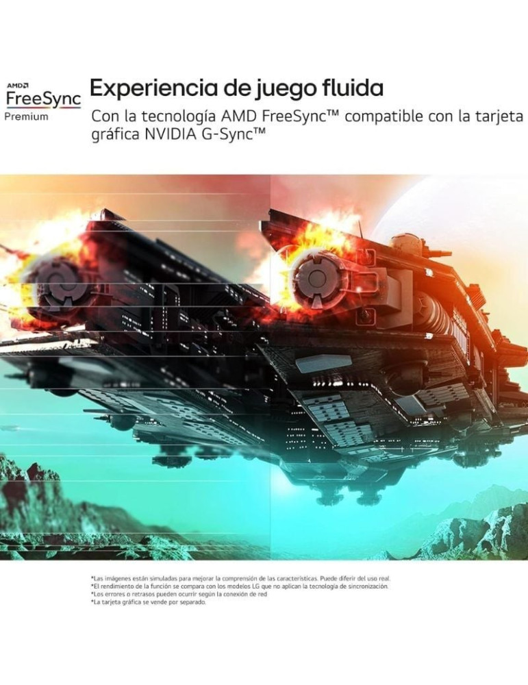 Monitor Gaming LG UltraGear 27GS60F-B 27"/ Full HD/ 1ms/ 180Hz/ IPS/ Negro