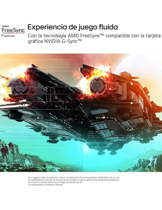 Monitor Gaming LG UltraGear 27GS60F-B 27"/ Full HD/ 1ms/ 180Hz/ IPS/ Negro