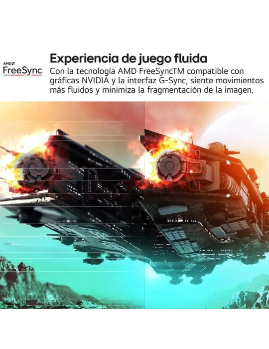 Monitor Gaming LG UltraGear 27GS75Q-B 27"/ QHD/ 1ms/ 200Hz/ IPS/ Regulable en Altura/ Negro