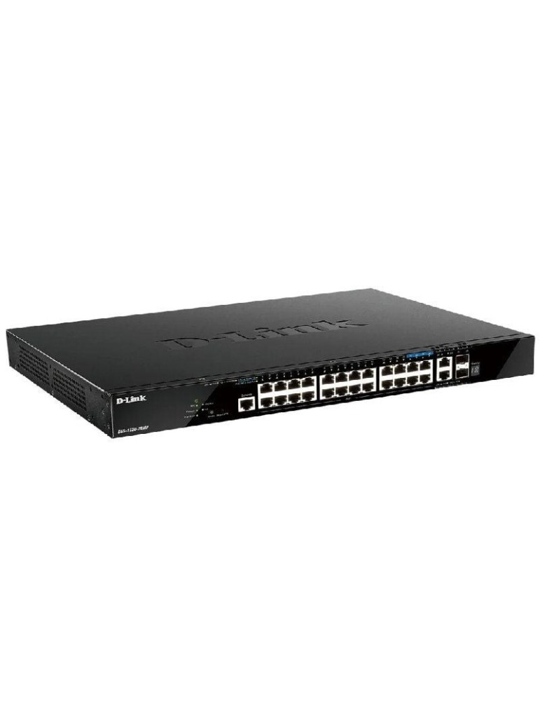 Switch Gestionable D-Link DGS-1520-28MP 28 Puertos/ RJ-45 10/100/1000/ SFP/ PoE