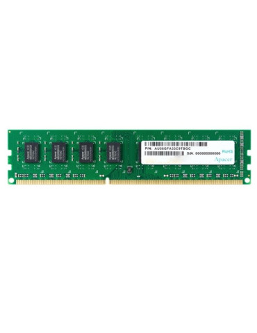Memoria RAM Apacer DL.08G2K.KAM 8GB/ DDR3/ 1600MHz/ 1.5V/ CL11/ DIMM