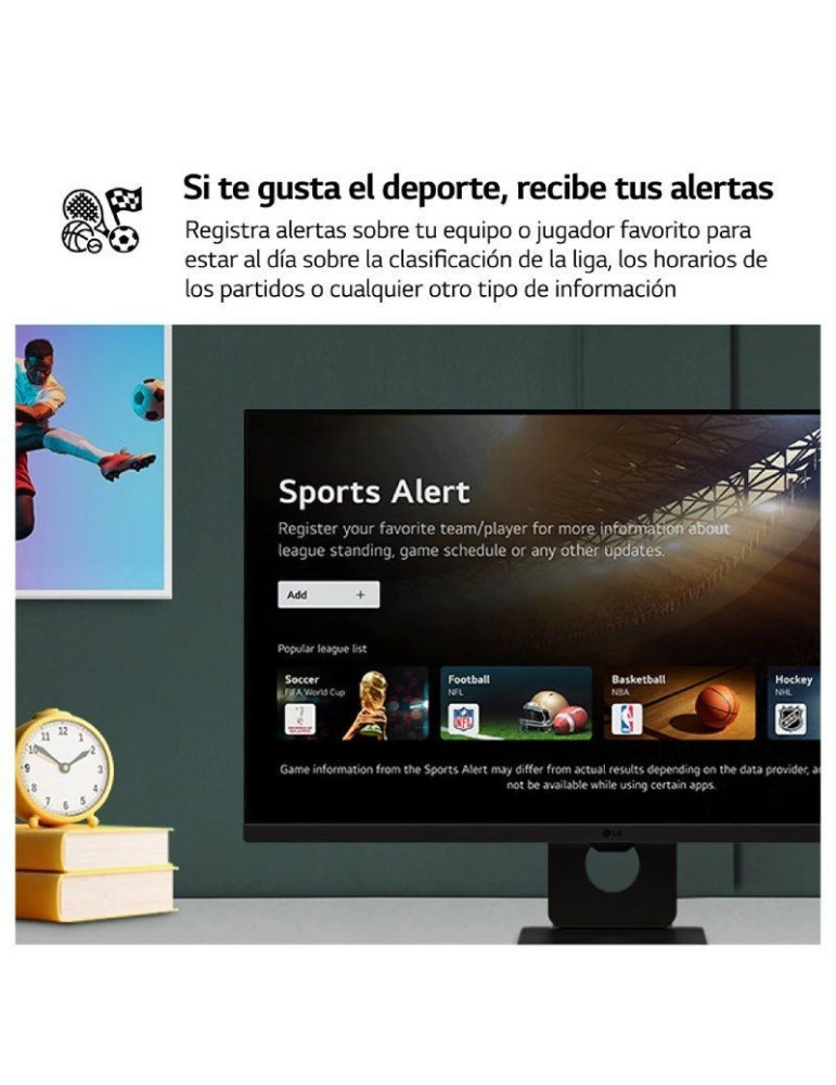 Smart Monitor LG MyView 32SR50F-B 31.5"/ Full HD/ Multimedia/ Smart TV/ Negro