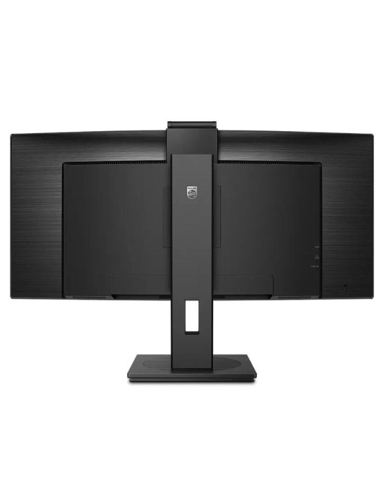 Monitor Profesional Ultrapanorámico Curvo Philips 346P1CRH 34"/ WQHD/ Webcam/ Multimedia/ Regulable en altura/ Negro