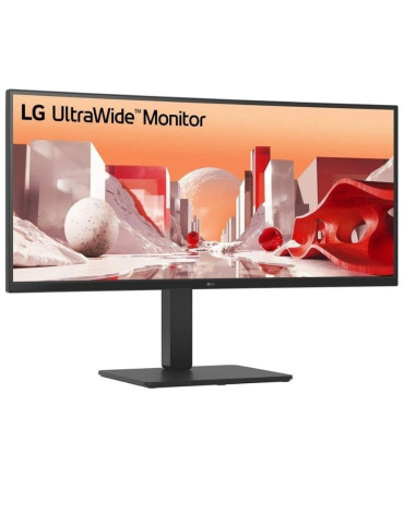 Monitor Profesional Ultrapanorámico Curvo LG UltraWide 34BA75QE-B 34"/ WQHD/ Multimedia/ Regulable en altura/ Negro 2