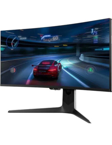 Monitor Gaming Curvo TCL 34R83Q 34"/ WQHD/ 1ms/ 170Hz/ QLED/ Regulable en altura/ Blanco y Negro 2