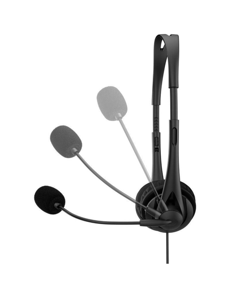 Auriculares HP G2/ con Micrófono/ USB/ Negros