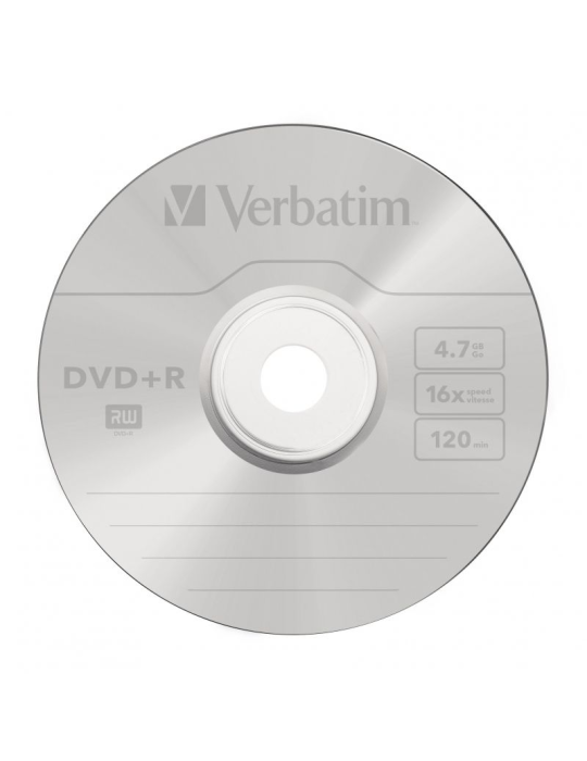 DVD+R Verbatim Advanced AZO 16X/ Tarrina-50uds