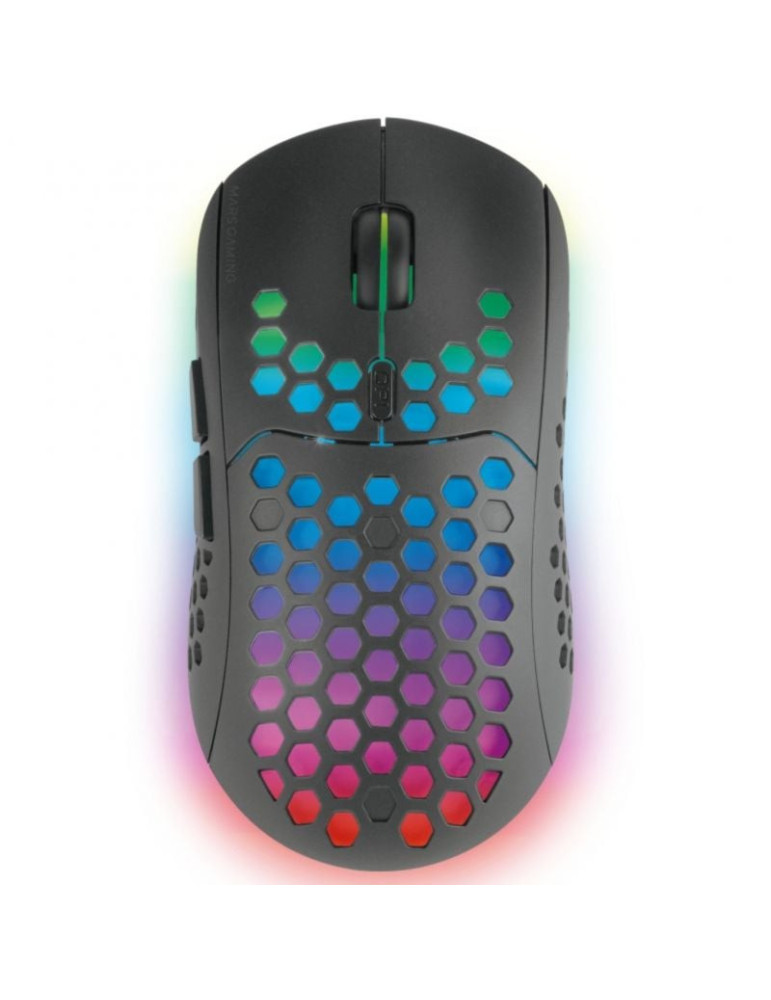 Pack Gaming Mars Gaming MCPWX/ Teclado Inalámbrico + Ratón Inalámbrico + Alfombrilla