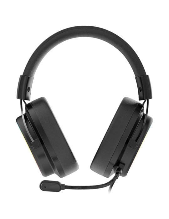 Auriculares Gaming con Micrófono Mars Gaming MH-FORGE/ Jack 3.5/ Bluetooth/ Negros