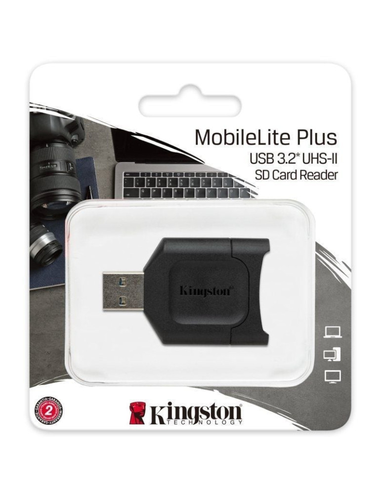 Lector de Tarjetas Externo Kingston MobileLite Plus SD/ USB 3.2